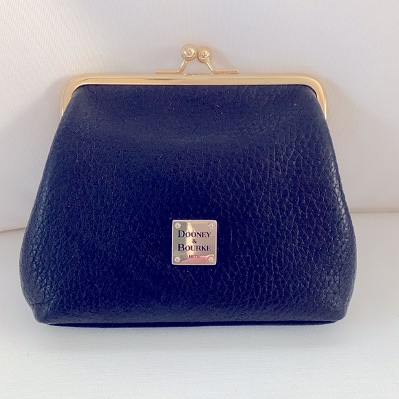 Dooney & Burke Kisslock Framed Purse - Picture 1 of 5